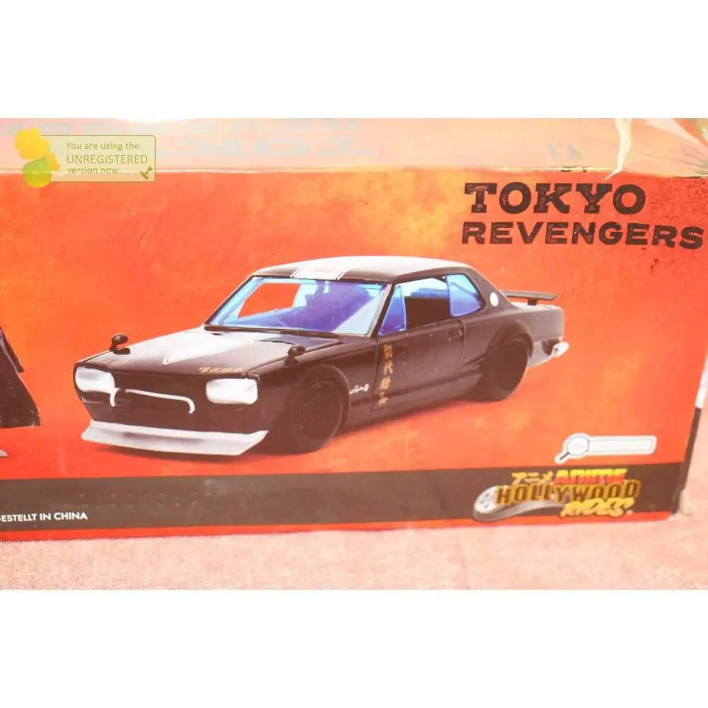 Jada Tokyo Revengers Mikey & 1971 Nissian Skyline GT-R Die-Cast